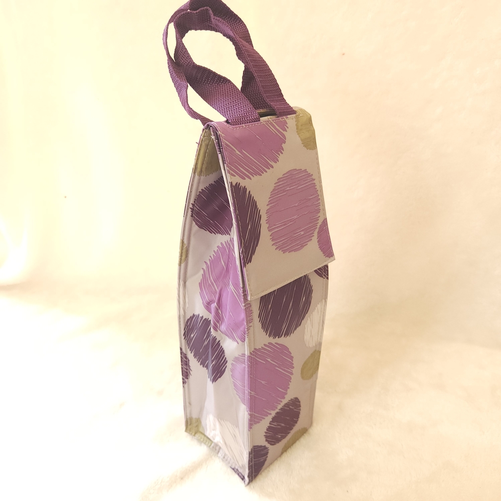 New Thirty-One Perfect Bottle Thermal Wine Tote Cooler Bag W/ Handle